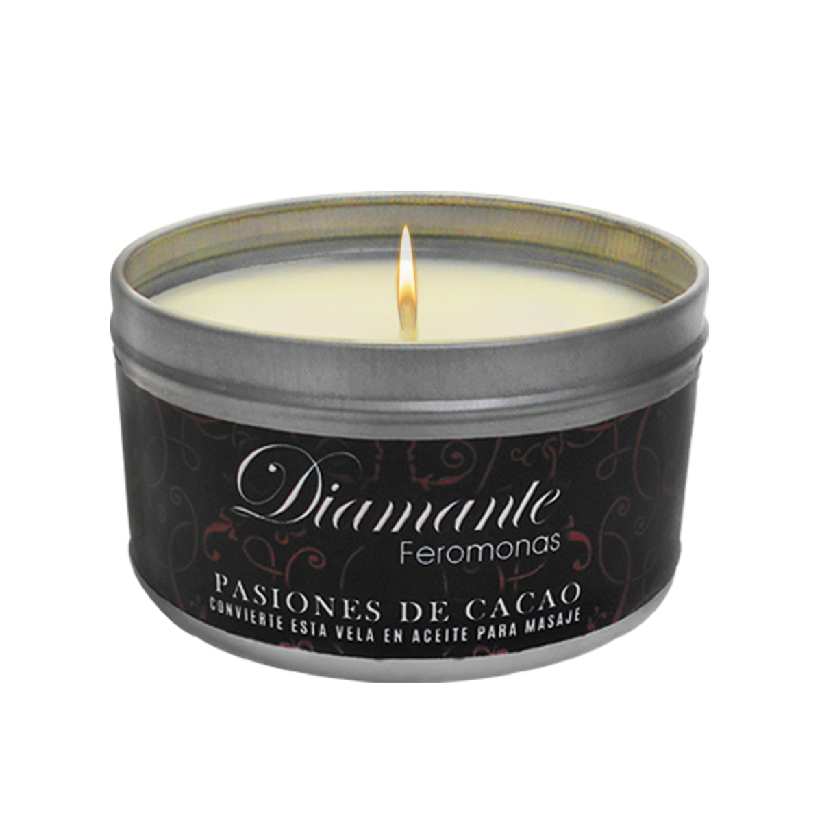 Vela para Masaje 4oz. PASIONES DE CACAO