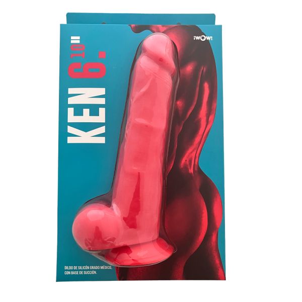 DILDO REALISTA KEN6 ROJO