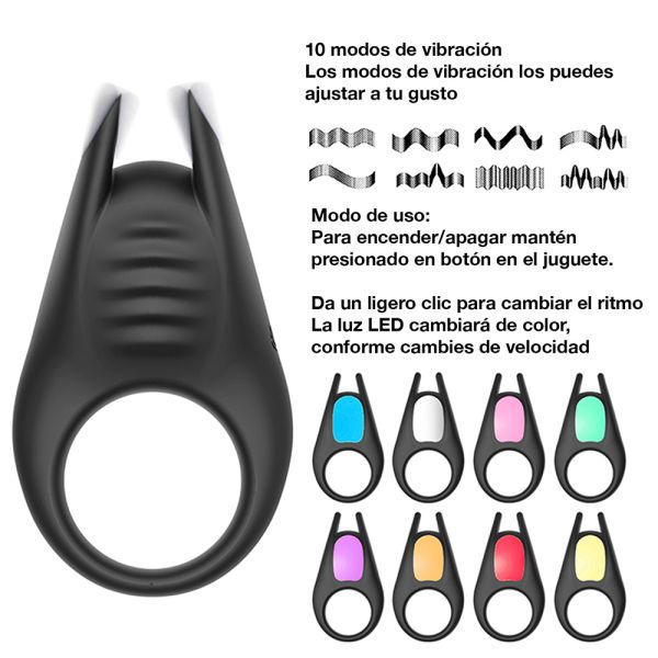 ANILLO VIBRADOR ¡WOW! BAT RING2